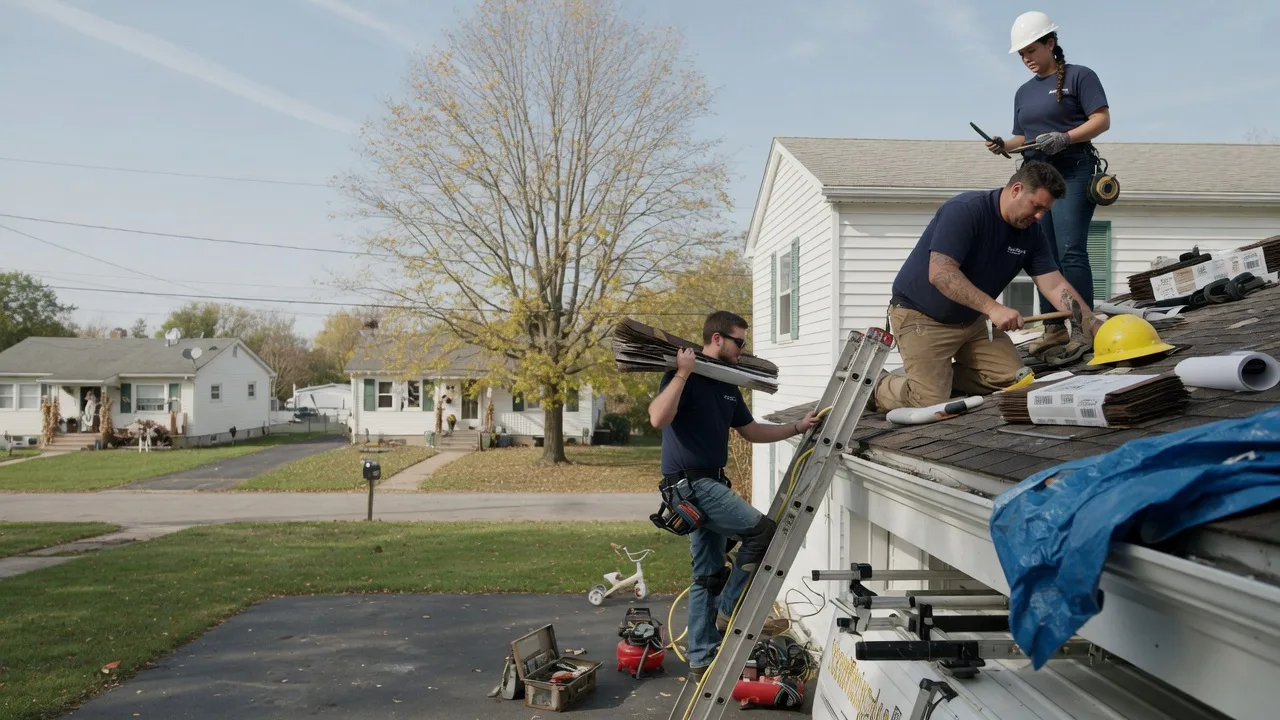 Local Roofing Contractors in English, IN near me